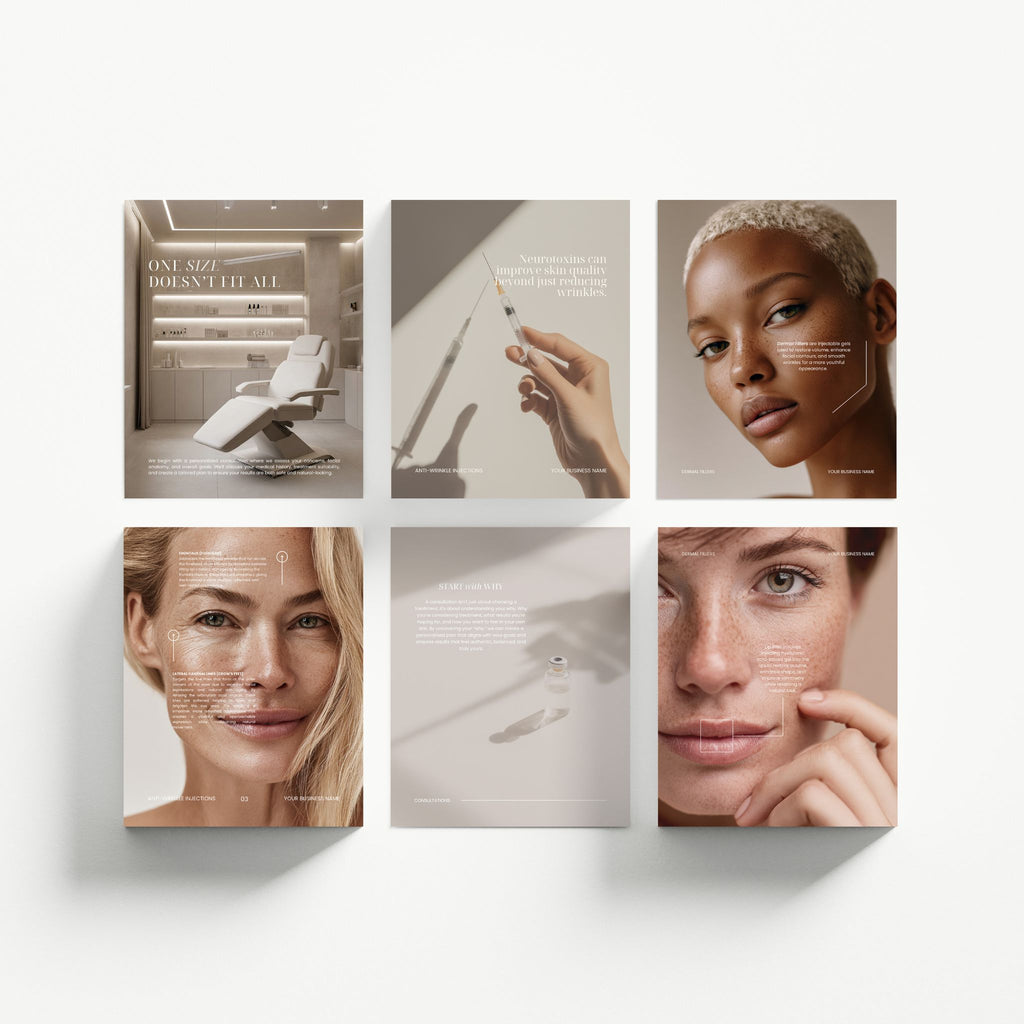Medspa Neutral Social Media Templates