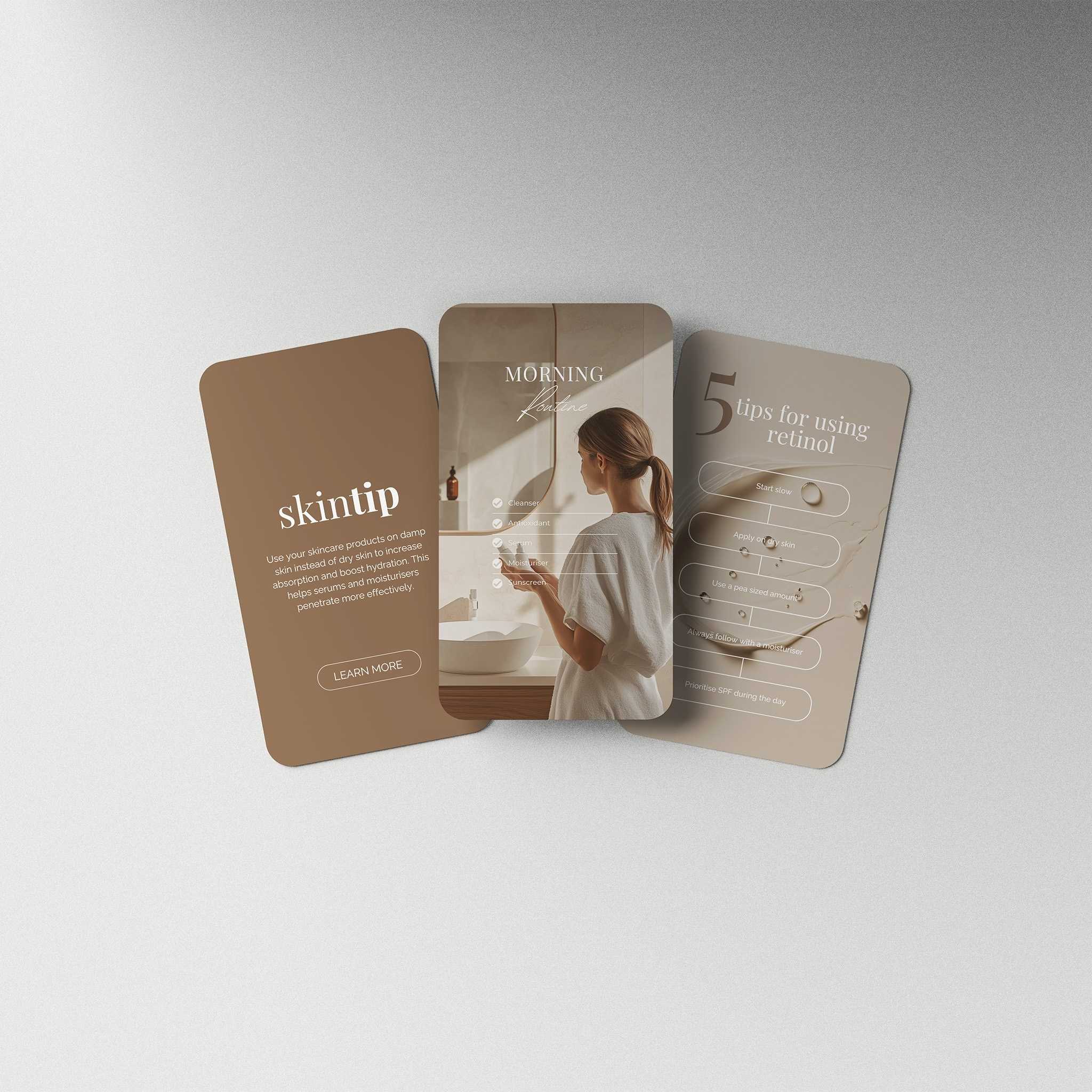 Skincare Social Media Stories