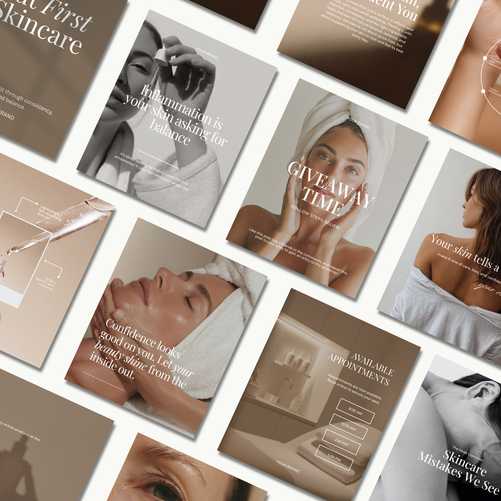 Skincare Social Media Templates