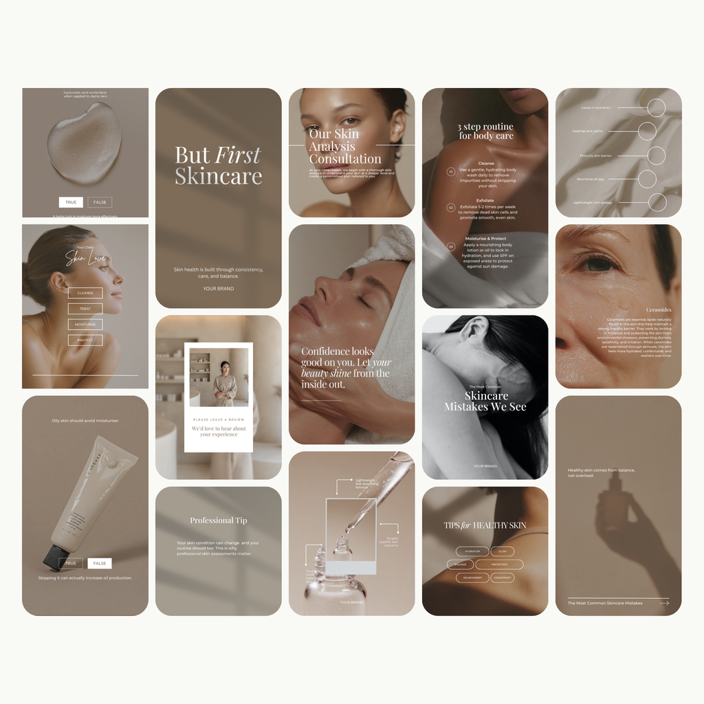Skincare Instagram Stories