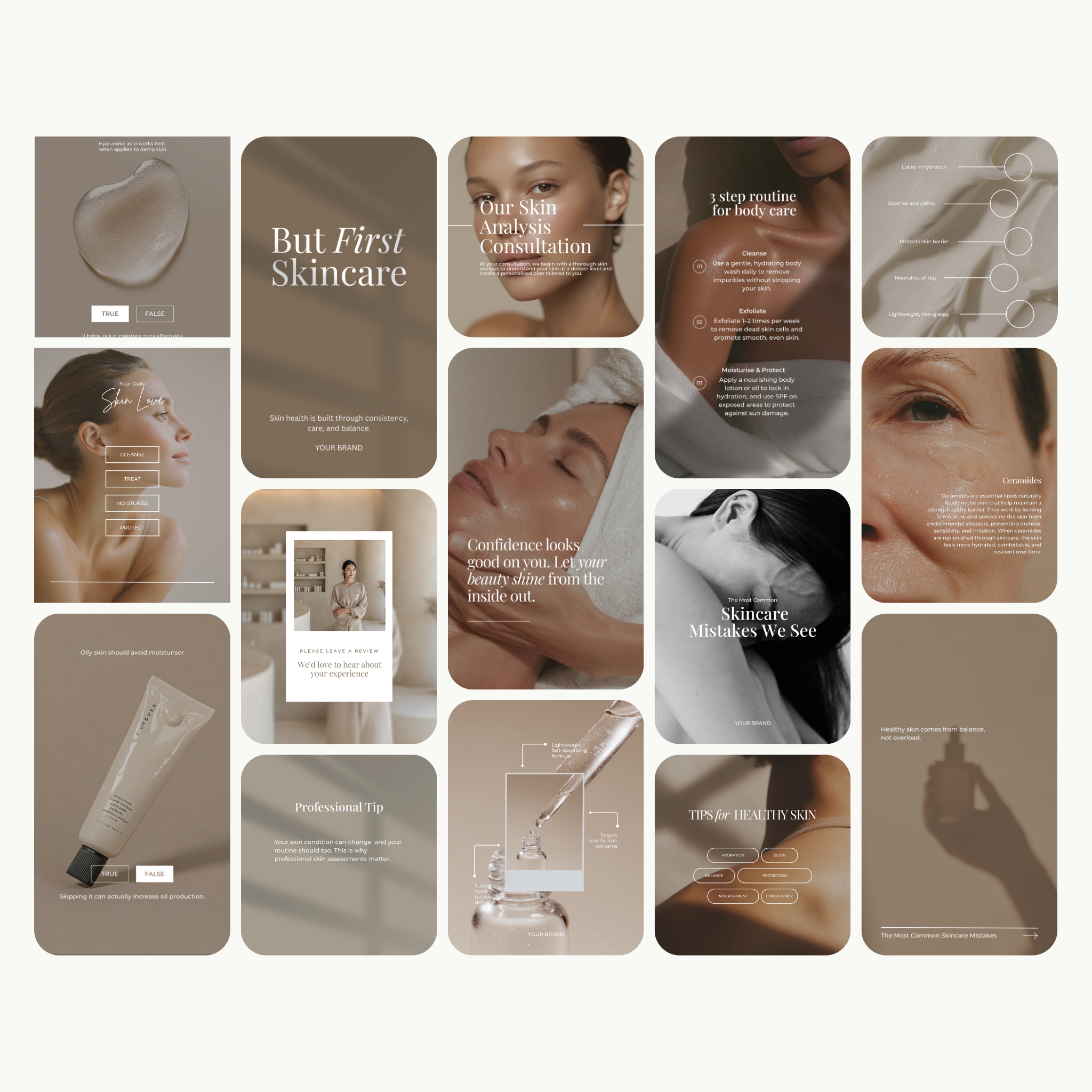 Skincare Instagram Stories