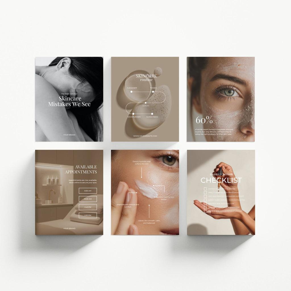 Skincare Social Media Content Kit