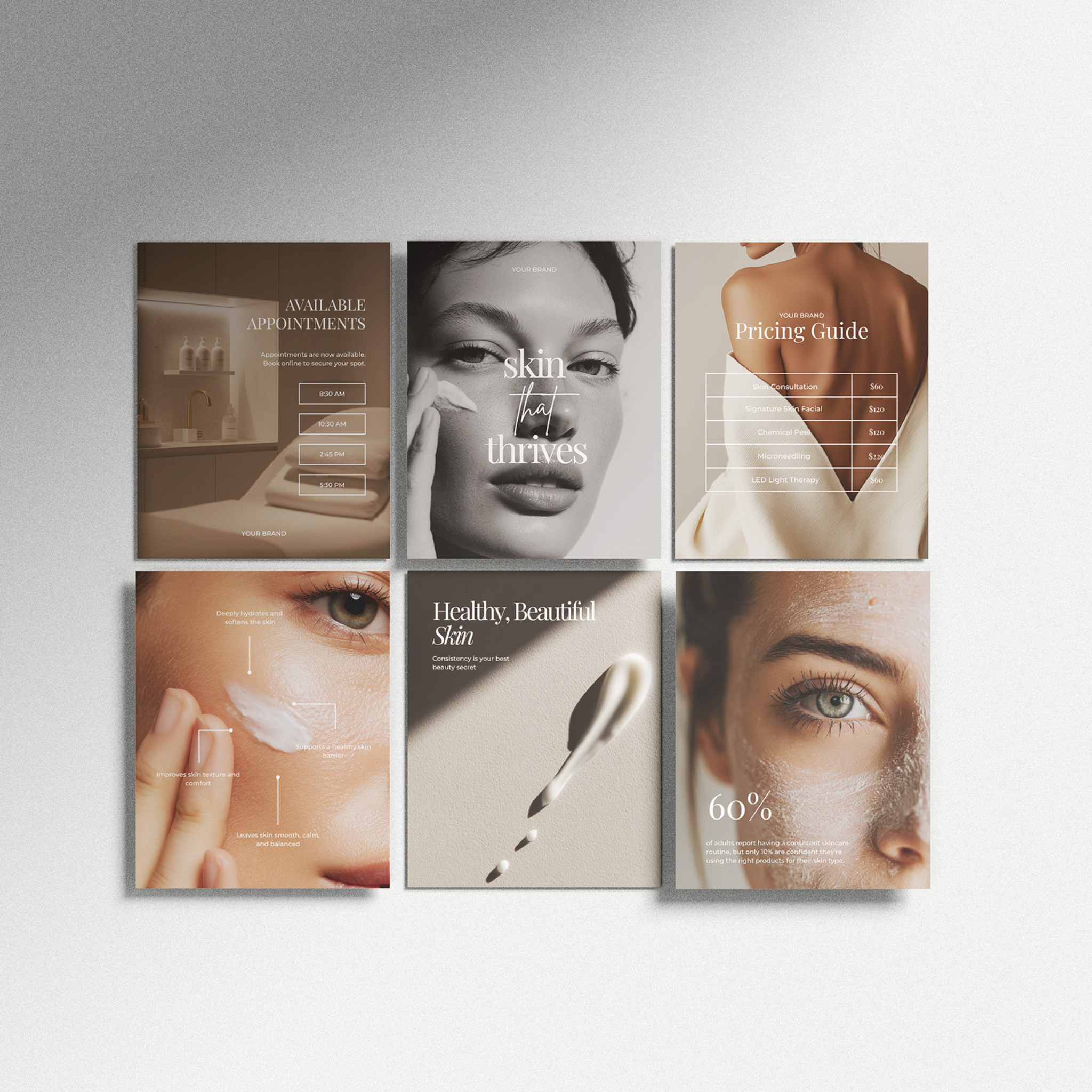 Skincare Social Media Templates